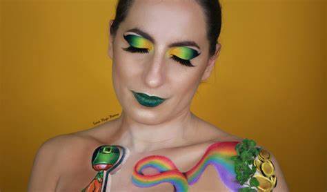 St. Patrick's day makeup