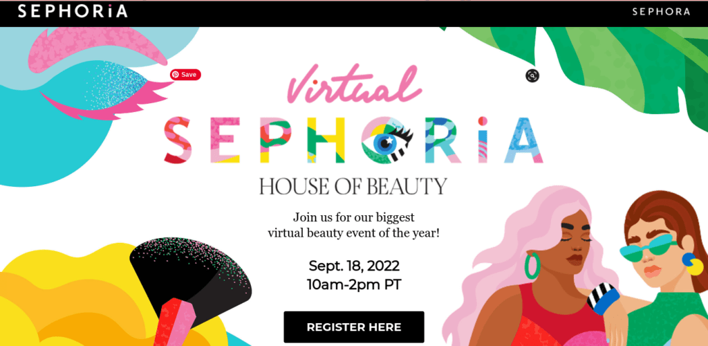 Sephora House of Beauty Virtual Event 2022