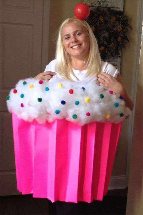 Save Money with DIY Costumes Human Cupcake