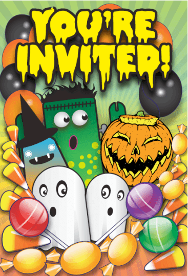 Halloween Party Invitation