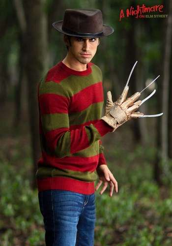 Freddy Krueger's sweater in a Nightmare on Elm Street