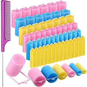 Foam Sponge Hair Rollers
