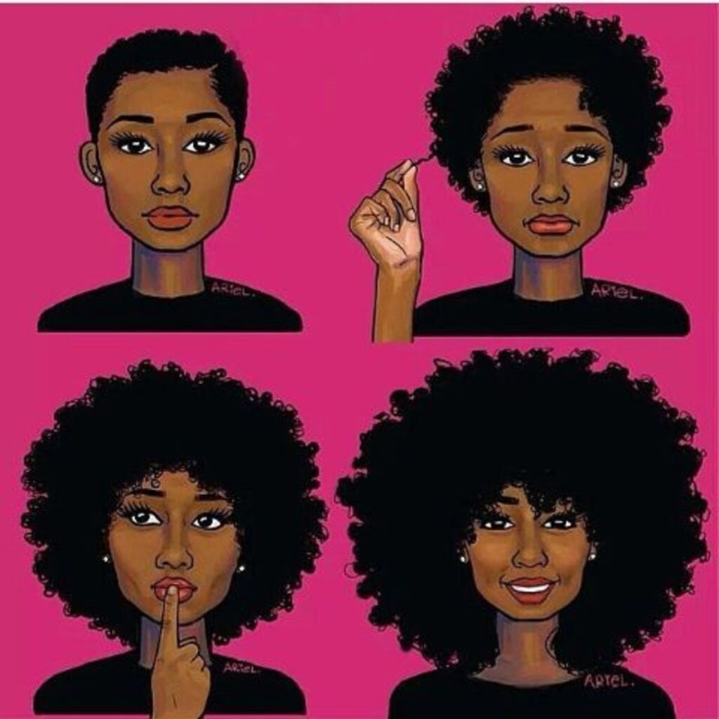 Natural Hair Shrinkage