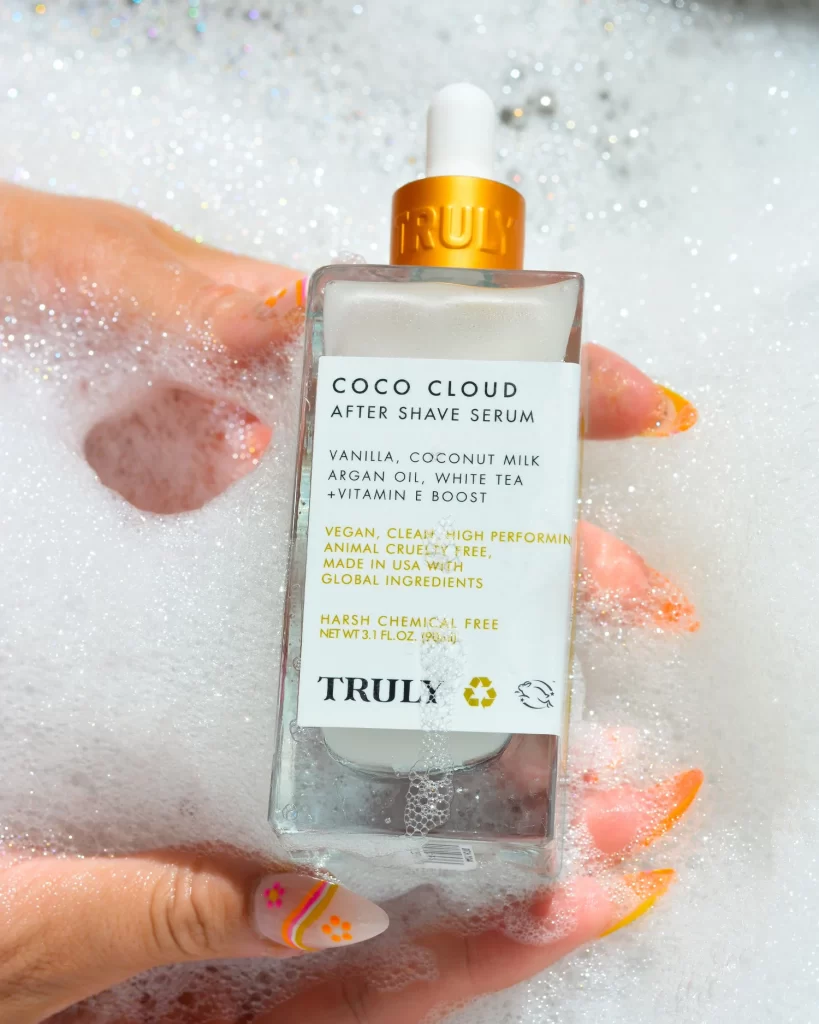 Truly coco cloud after shave serum