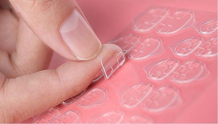 adhesive tabs
