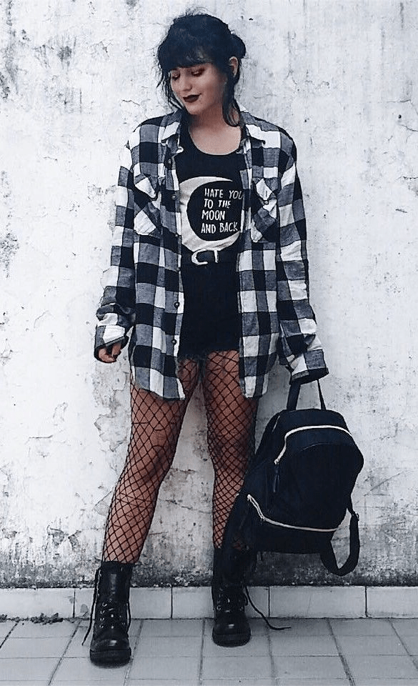 The Most Popular Fashion Trends Grunge style