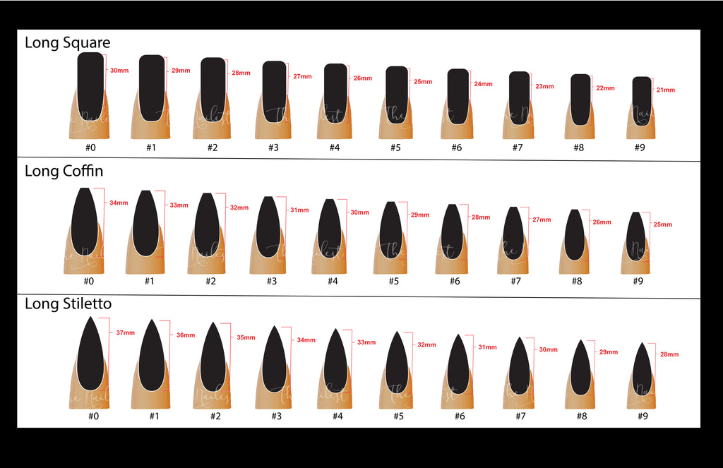 how to size your press on nails