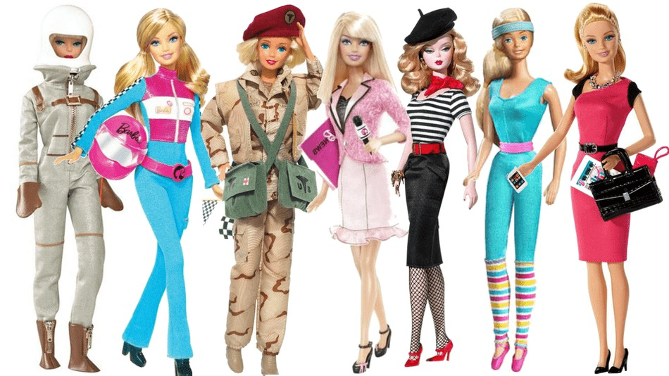 Shopping Barbie outfits