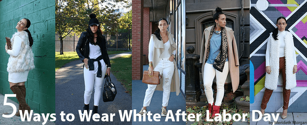 wearing white after labor day, How to wear white after labor day