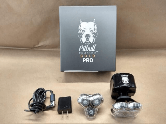 the Pitbull Skull Shaver Gold Pro for men