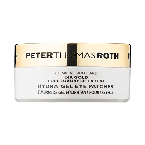 Peter Thomas Roth 24K Gold Pure Luxury Lift & Firm Hydra-Gel Eye Patches, collagen under eye mask