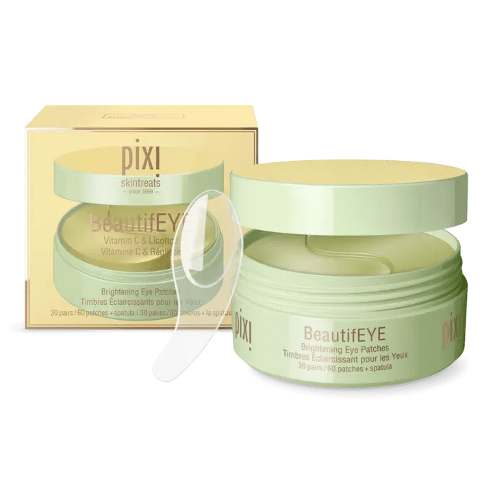 Pixi BeautifEYE Brightening Eye Patches, collagen under eye mask