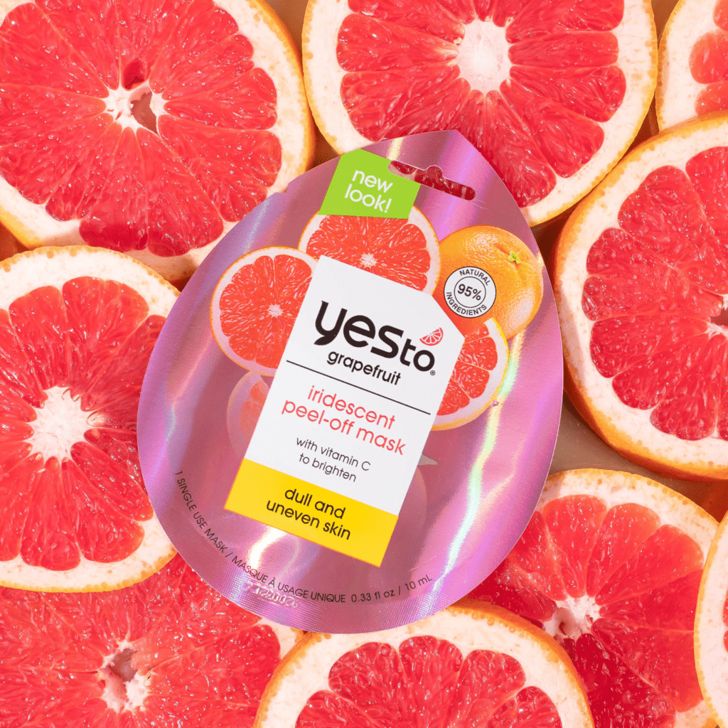 Yes To Grapefruit Iridescent Peel-Off Mask