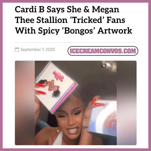 Bongos Song Cardi B and Meg Thee Stallion