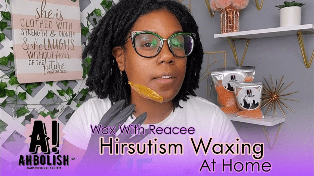 Hirsutism waxing