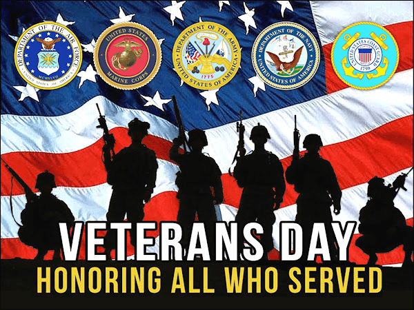 Honoring all who served for Veterans Day