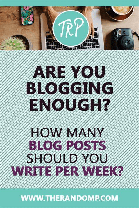 how many articles do you need to start a blog?