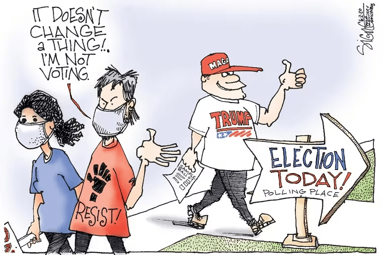 Election Day cartoon