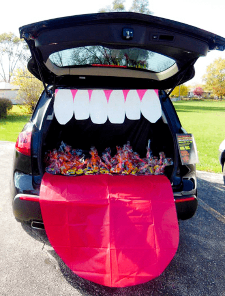 trunk full of candy