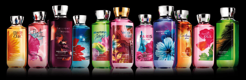 Collection of bath & body works products