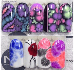 Blooimng Gel Nail Designs