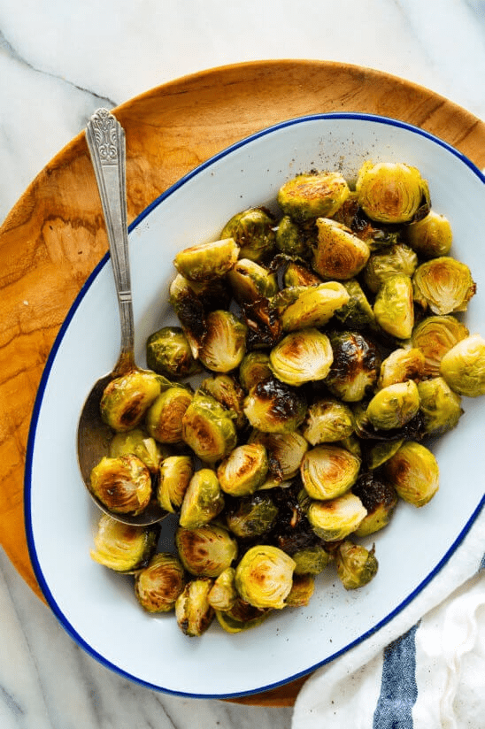 Roasted Brussels sprouts 