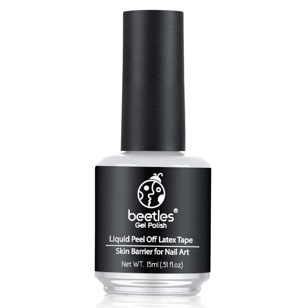 beetles Gel Polish Latex Liquid Nail Simple Peel off Cuticle Guard for Nail Art