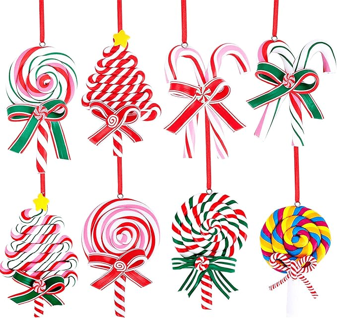 Candycore Lollipop Ornaments