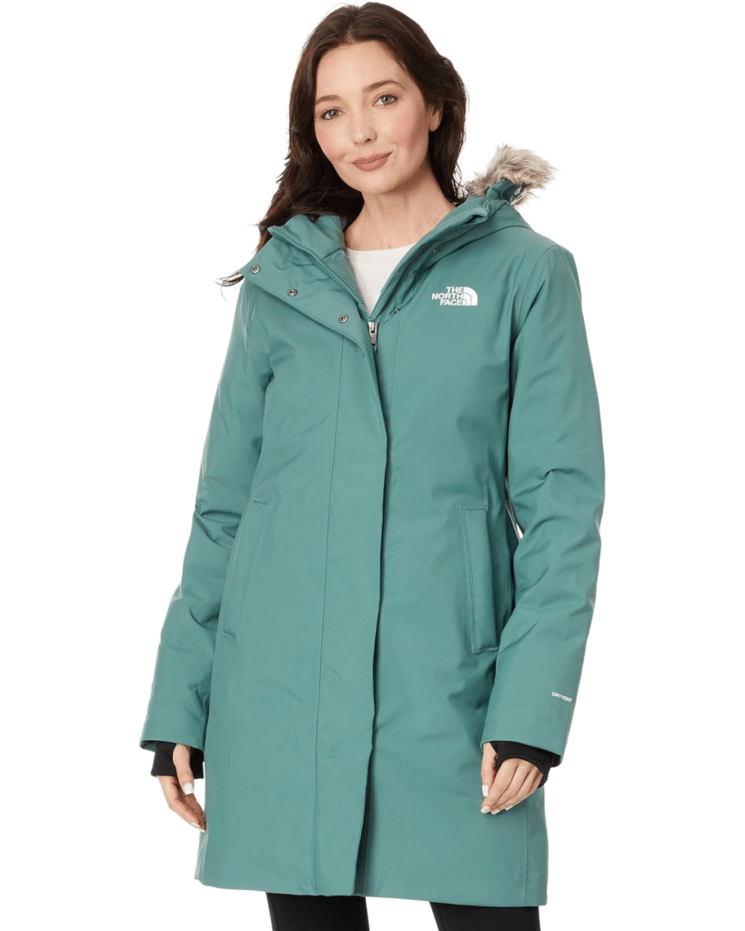 North face winter coats