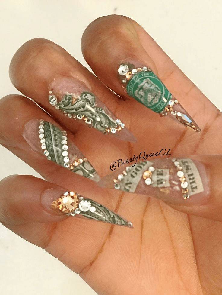 Money nail designs