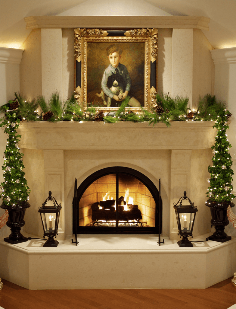 Christmas Mantel Decorations