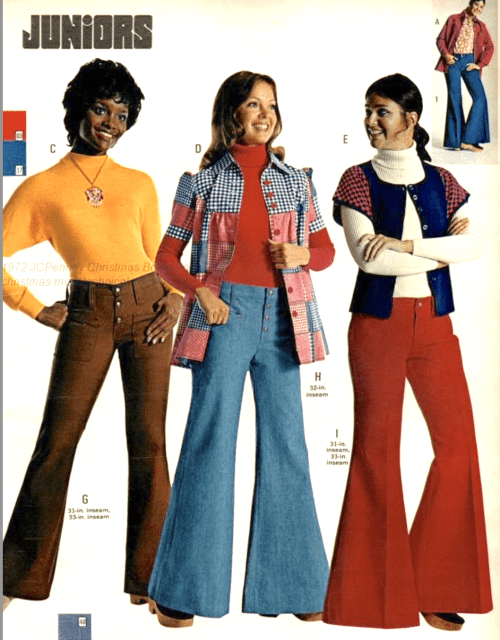 Vintage bell bottom pants Fashion