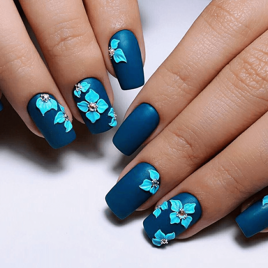 Nail clay nail decals