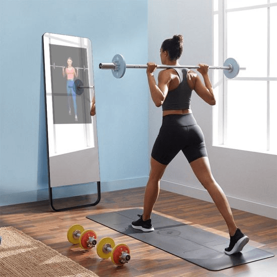 Fiture mirror Workout with weights