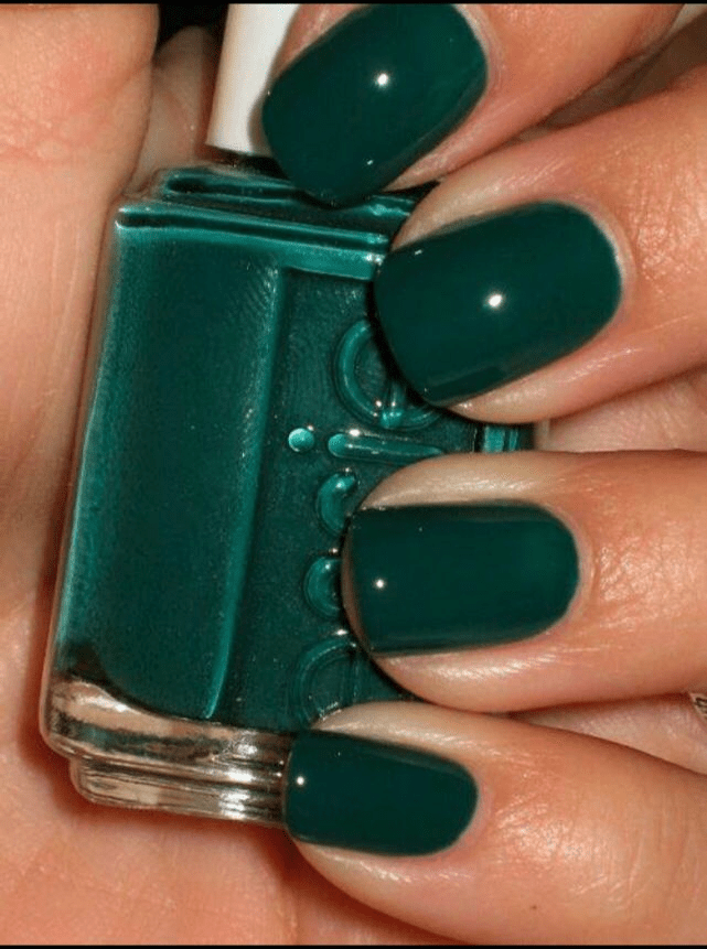 Emerald Green nail colors