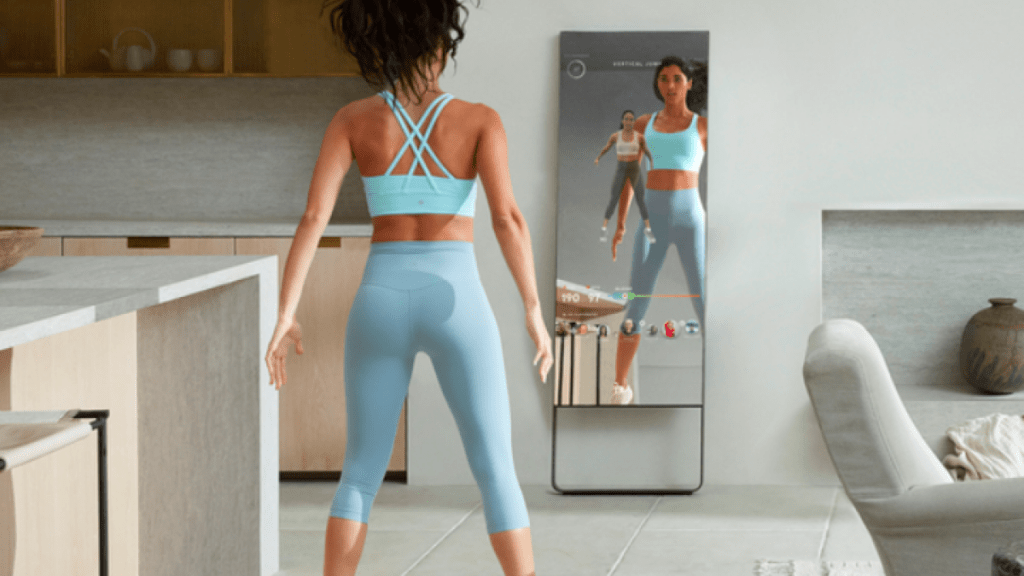 Fitness mirror workouts