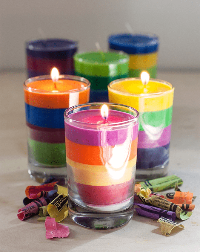 Handmade candles